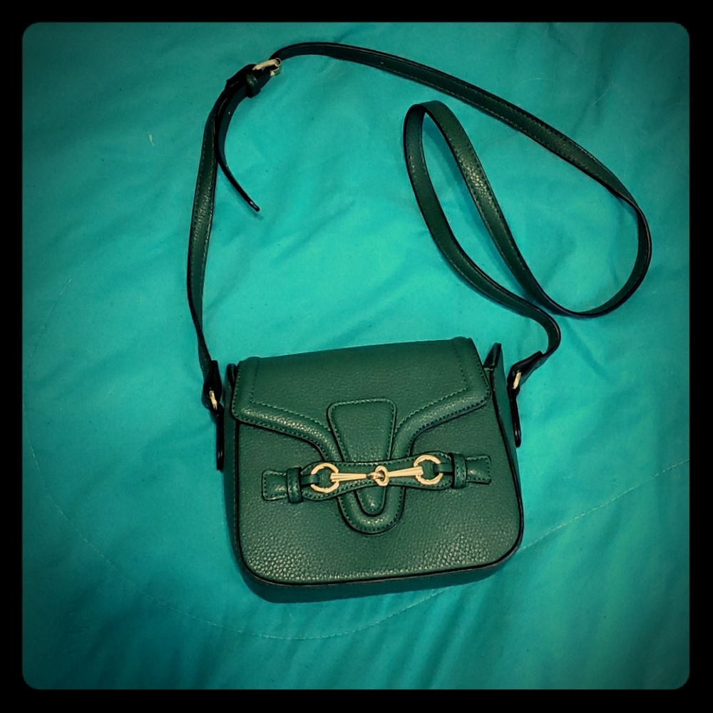 Green Handbag Like New - Picture 1 of 4